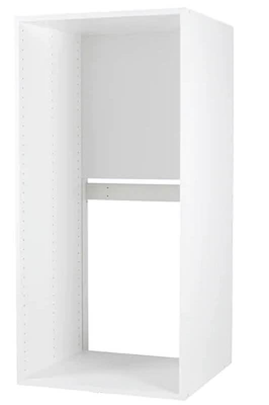 Tall built in cabinet for IKEA Faktum kitchens